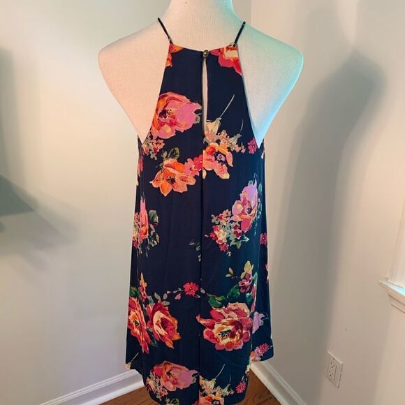 NEW! Everly Navy and Floral Sundress Sz M - Picture 4 of 7